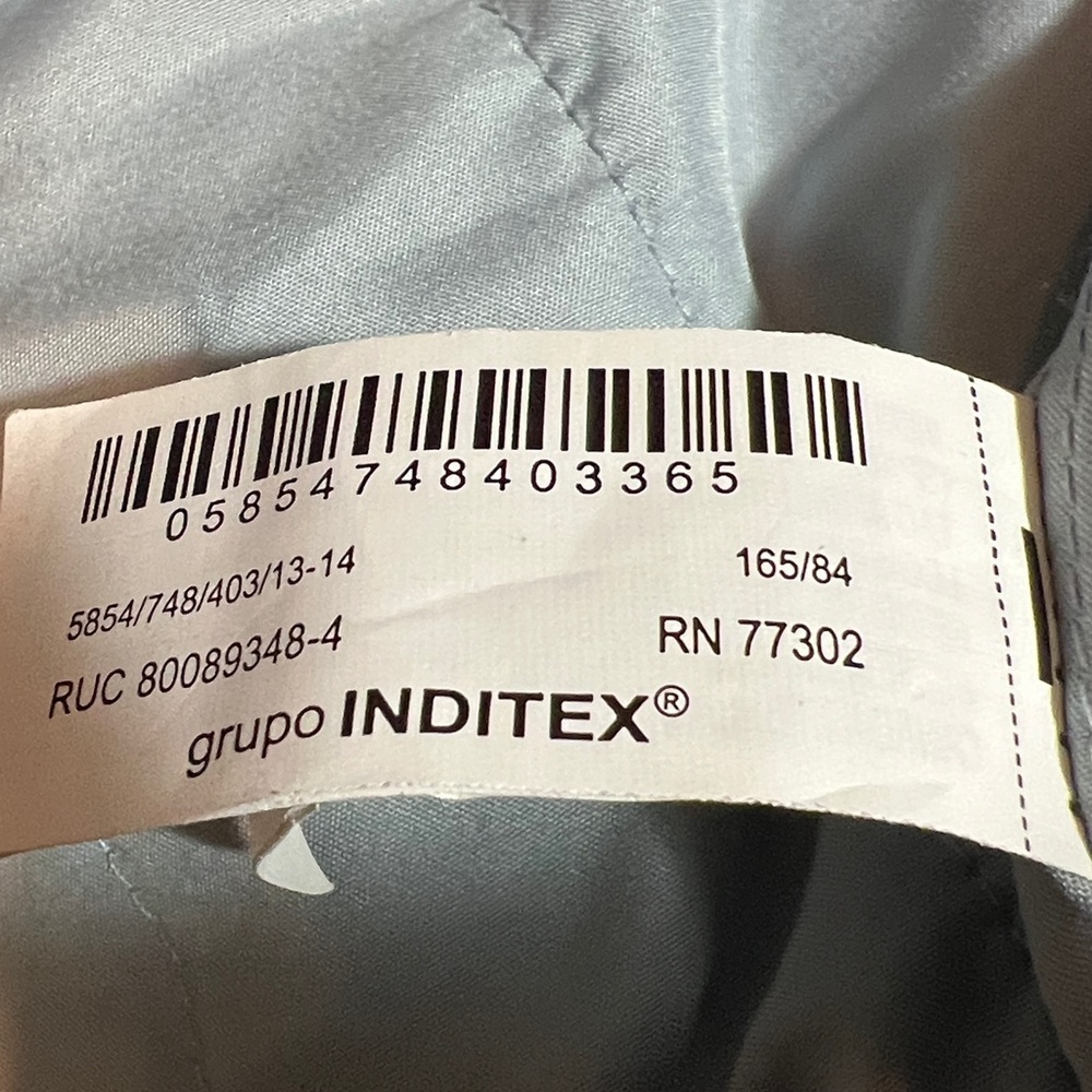 Zara Kids Pastel Blue Varsity Jacket - Picture 4 of 4